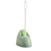 Holder for Toilet Brush With Edge Cleaner