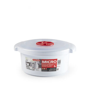 Fiambrera Micro Redonda 1 L Alta