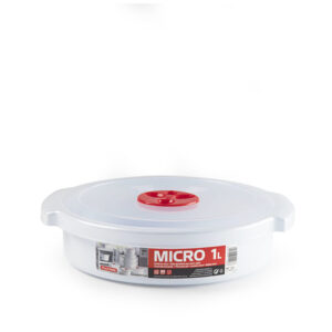 Fiambrera Micro Redonda 1 L Baja