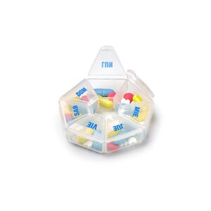 Heptagonal Weekly Pill Case