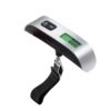 Handheld Portable Digital Luggage Scale with Grip Travel Portable Electronic Weighing Suitcase and Bag Digital Suitcase Weighing Scales (110Lb/50kg - Black)