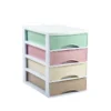 Desktop storage unit with 3 drawers