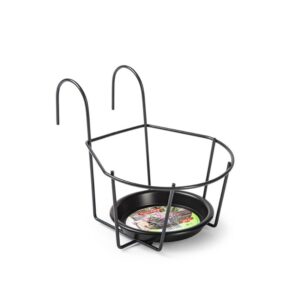 Plant pot holder + saucer 13 cm